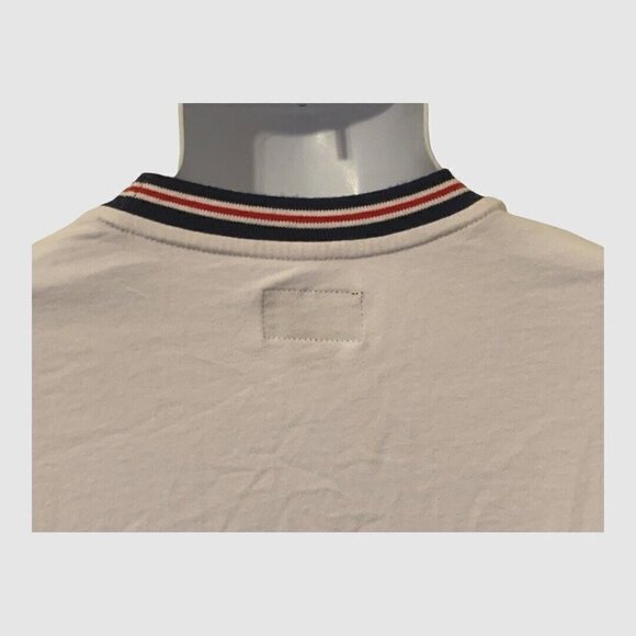 Hustle Gang Men Sportsmen Knit T Shirt Size LG White - Picture 6 of 11